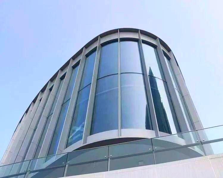 镇江市弧形楼梯玻璃热弯玻璃 - 方案